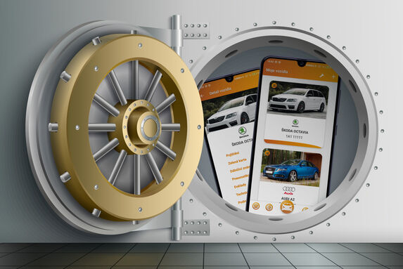 Aplikace AutoMobil je odteď ještě bezpečnější! Seznamte se s trezorem dokladů