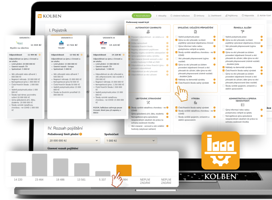 KOLBEN odpovědnost srovná, sjedná a hotovo