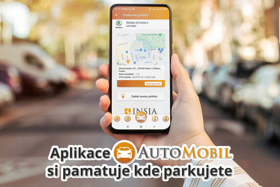 Aplikace AutoMobil vám ukáže, kde přesně parkuje vaše auto!