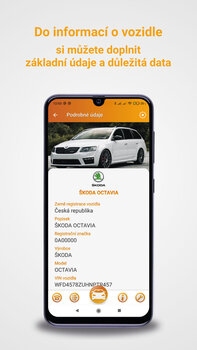 Informace o vozidle